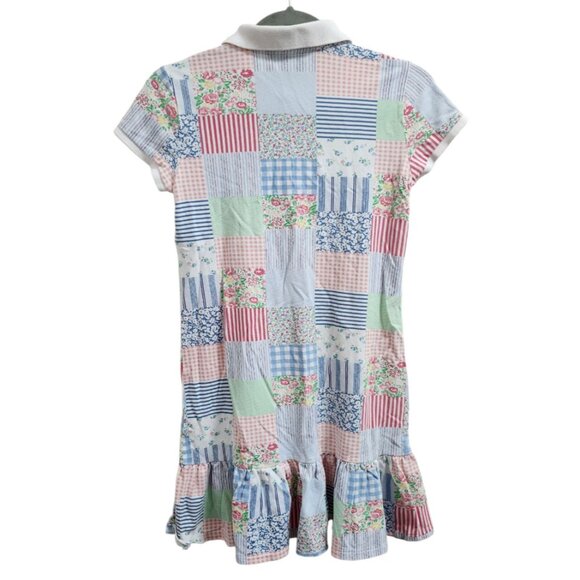 Polo Ralph Lauren Girls XL/16 Patchwork Dress Easter Spring Florals - Picture 5 of 11